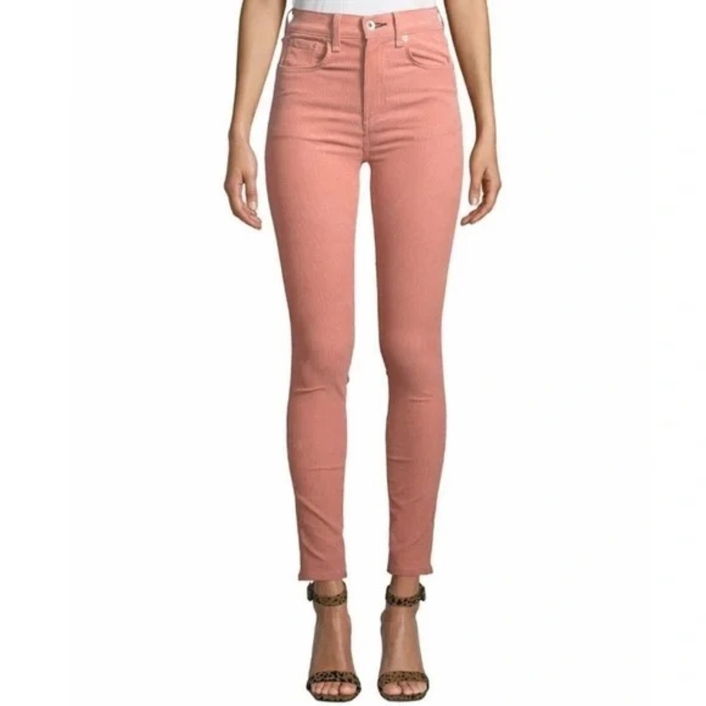 Anthro’s Rag & Bone, Iconic Corduroy,High-Rise Skinny Jeans, Excellent Condition